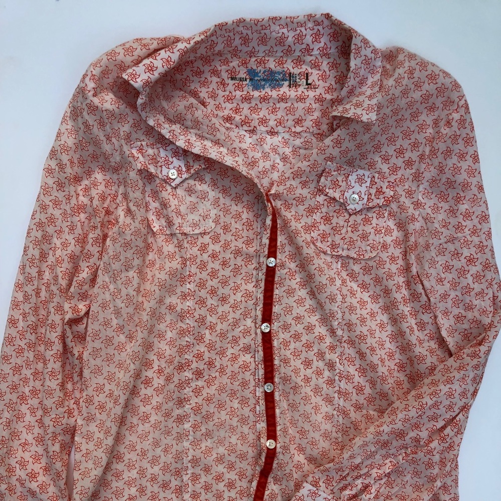 Crème Fraiche Button Down Too